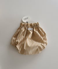 Baby bloomers/stripe/mustard