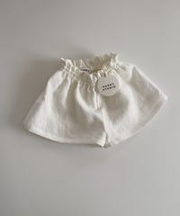 Olivia Linen Shorts/ecru