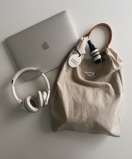 Leather handle bag/2size