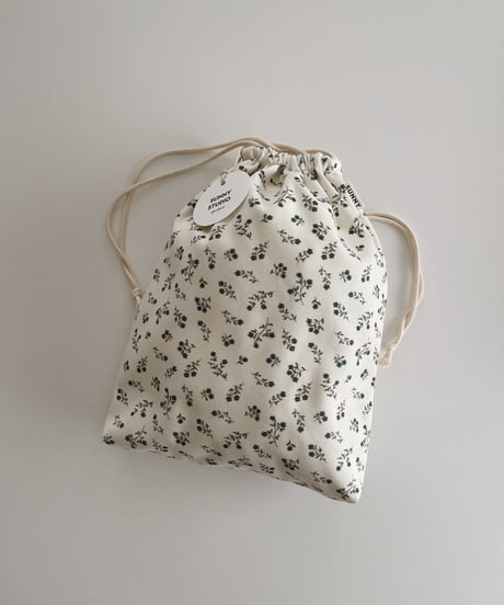 Organic cotton School goods /巾着SML/シューズケース