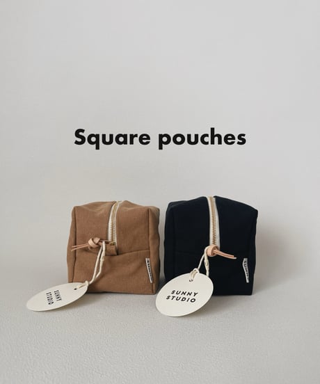 Canvas Square Pouch /2 color