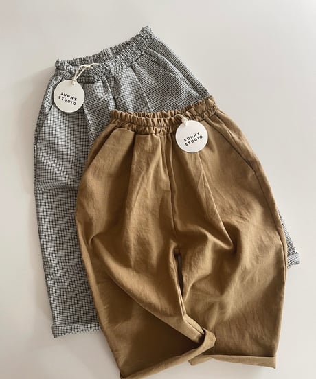 Alex pleated pants/2 color
