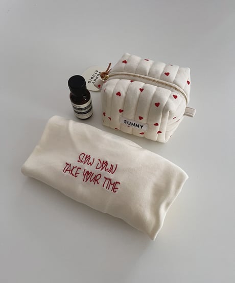 “Slow down take your time”embroidery tee for adults