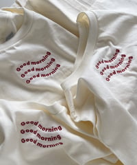 即納/good morning tee