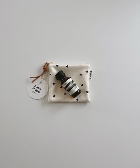 Organic cotton basic pouch/S/M