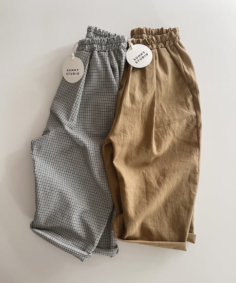 Alex pleated pants/2 color
