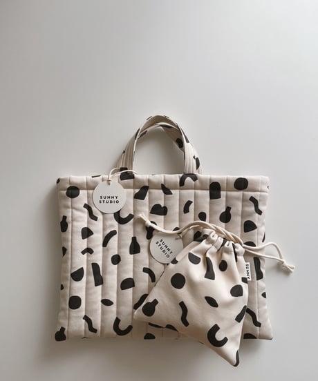 Organic cotton Lesson bag (2size) /8color