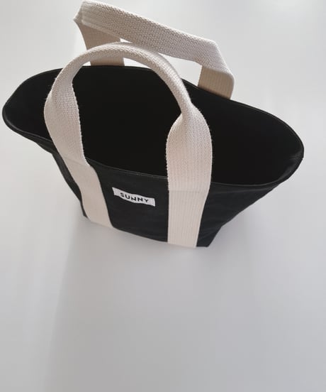 Canvas Tote Bag /Black/size M