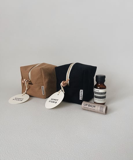 Canvas Square Pouch /2 color