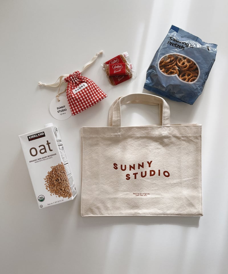 新品未使用SUNNYSTUDIO Organiccotton Lessonbag SUNNY STUDIO ECO BAG#1 | SUNNY STUDIO