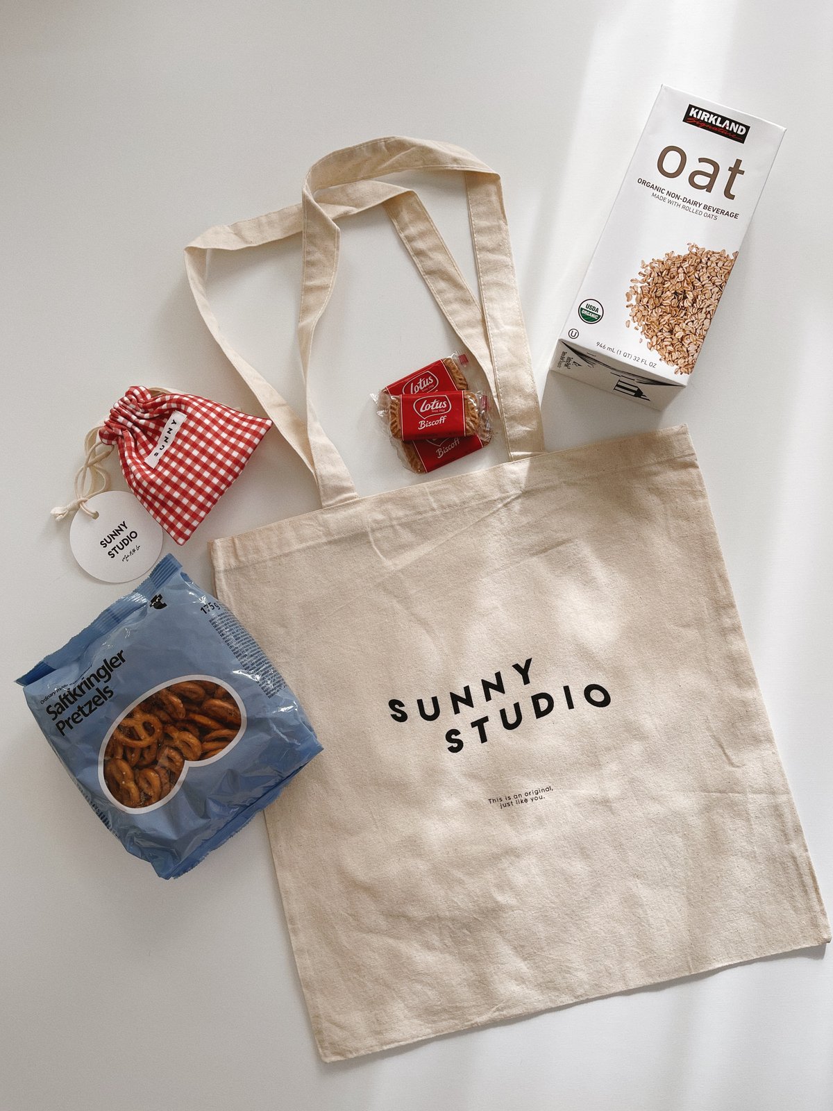 新品未使用SUNNYSTUDIO Organiccotton Lessonbag SUNNY STUDIO ECO BAG#1 | SUNNY STUDIO