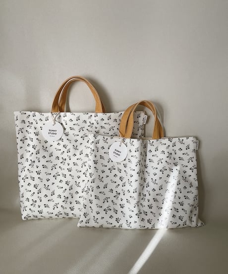 Organic cotton Lesson bag (2size) /8color