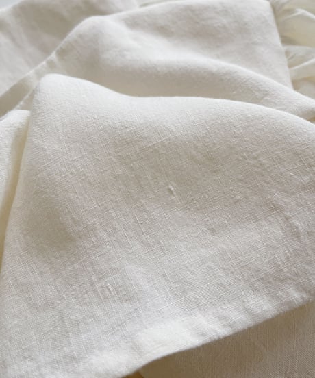 Bonnie Linen Dress /long sleeve/ecru