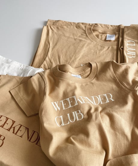 即納/WEEKENDER CLUB tee