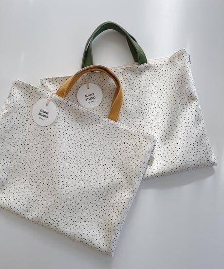 Organic cotton Lesson bag (2size) /8color
