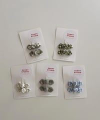 Organic cotton mini bows