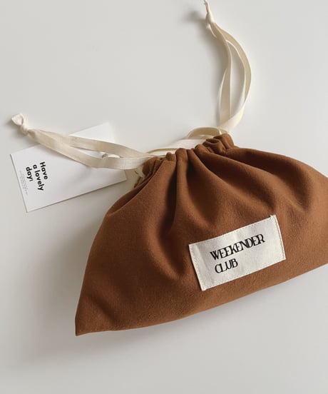 "Sophie"  drawstring pouch