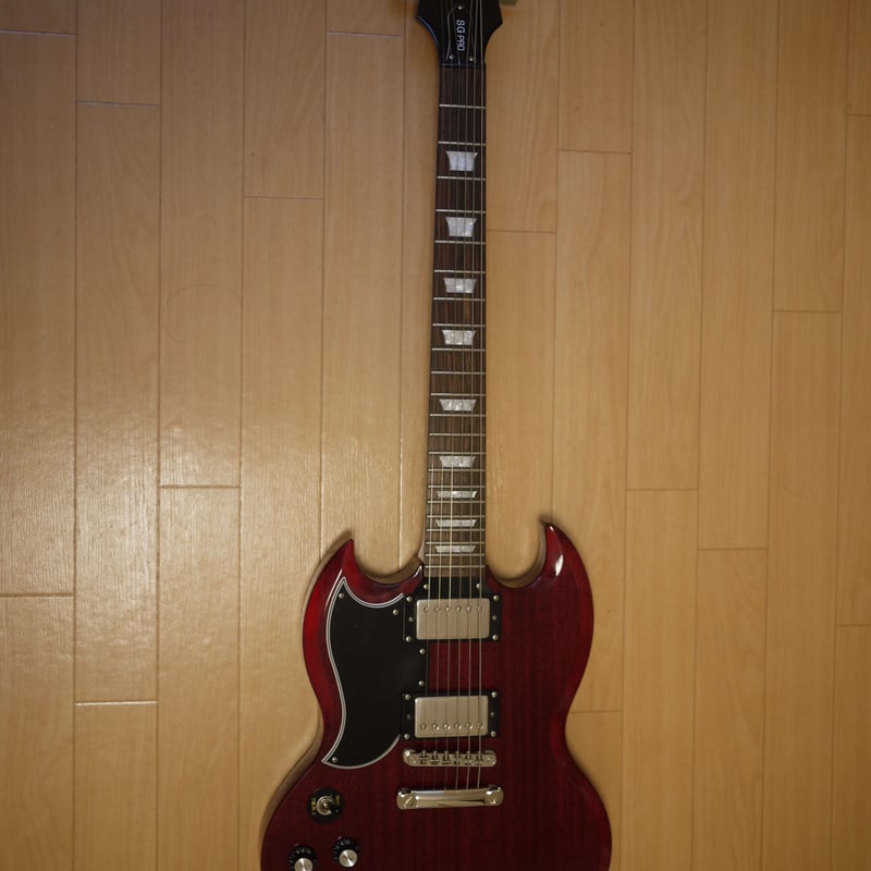 エピフォン SG PRO 左利き用 Epiphone SG Standard Left Handed Lefty Alpine White エレキ