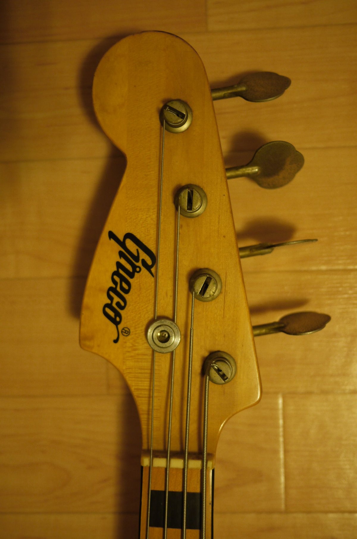 Greco グレコ Jazz Bass ジャズベース 裏通し加工 ボディ