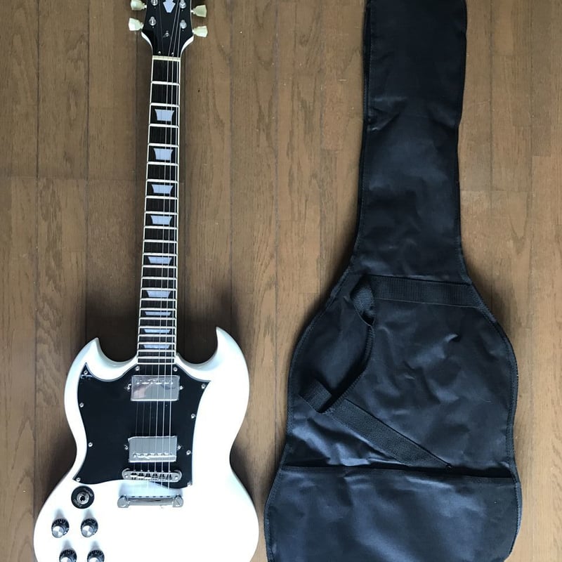 セール中】BLITZ by Aria pro 白SG BSG-STD/LH WH LEFTY セール中】BLITZ by Aria pro 白SG BSG-STD/LH WH LEFTY
