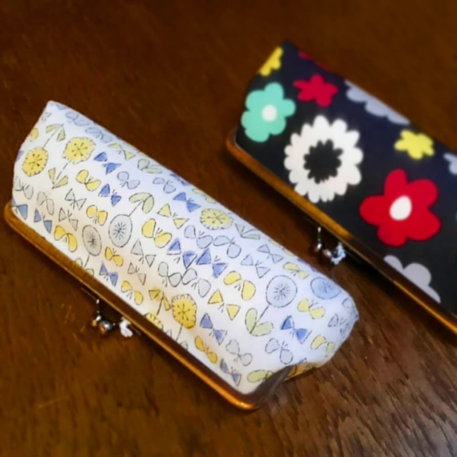 がま口ペンケーススリムタイプ/soramomo | Artisan-mam.西商店