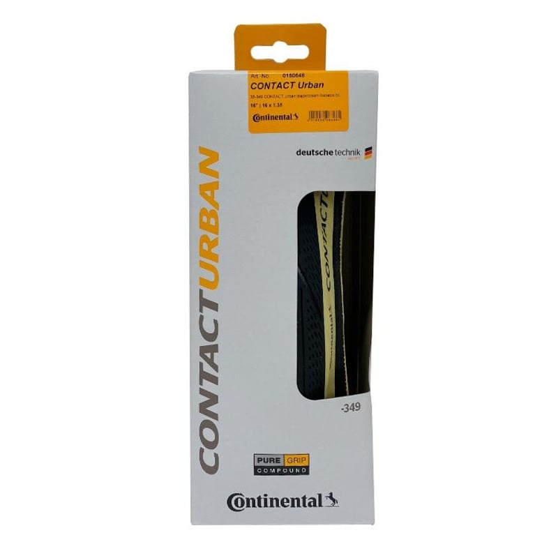 ブロンプトン　コンチネンタルCONTACTUrban 16×1.35 Continental 16 x 1.35 Inch 35-349 Contact Urban Tyre for