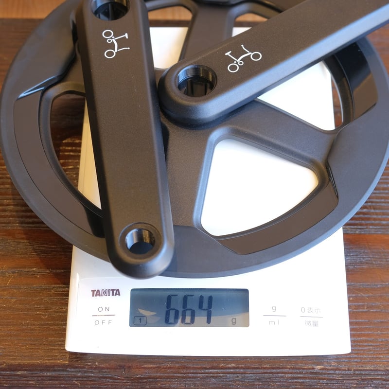 BROMPTON Superlight Aluminium Crankset 50T（クランク