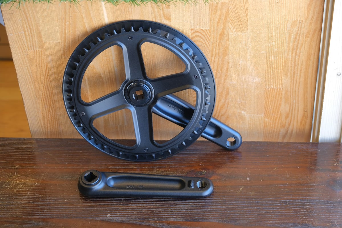 BROMPTON Superlight Aluminium Crankset 50T（クランク