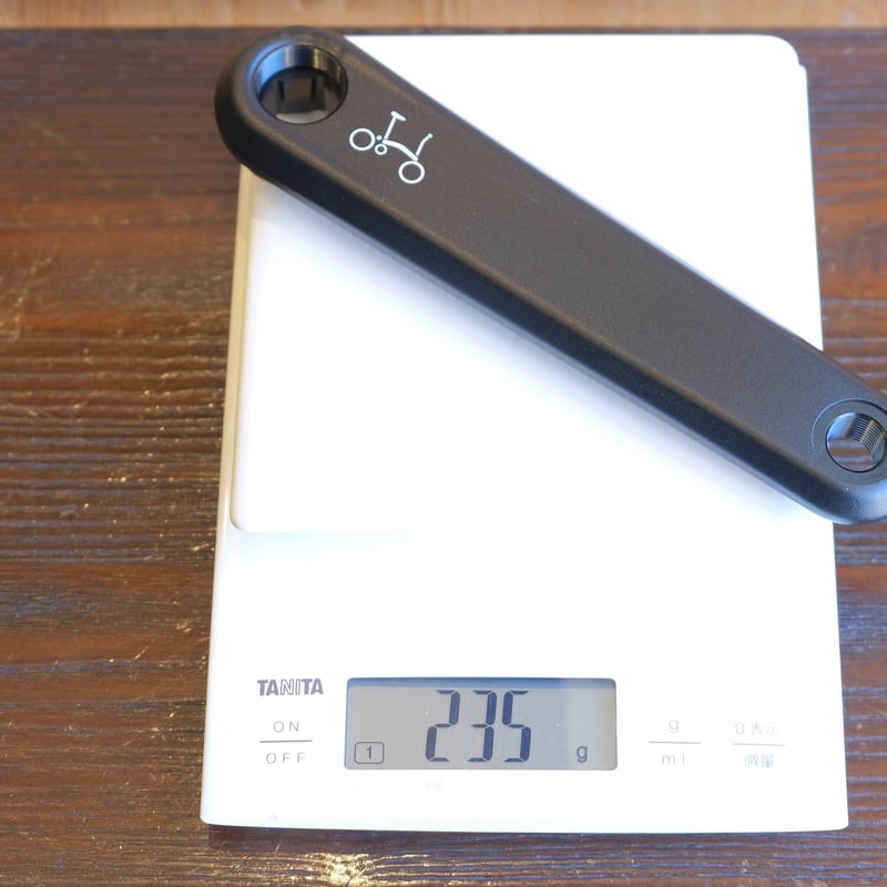 BROMPTON Superlight Aluminium Crankset 50T（クランク