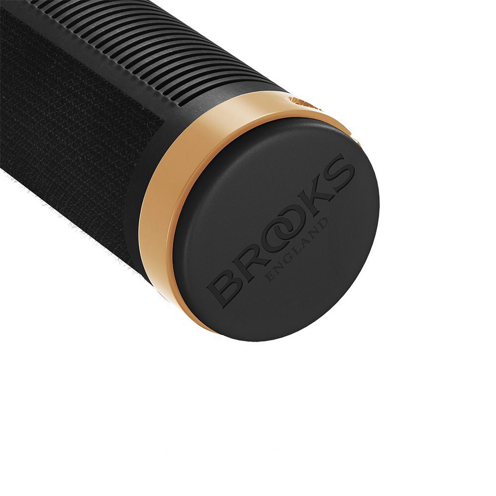 BROOKS CAMBIUM RUBBER GRIPS 130/130（Black/Coppe