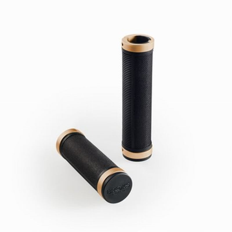 BROOKS CAMBIUM RUBBER GRIPS 130/130（Black/Coppe