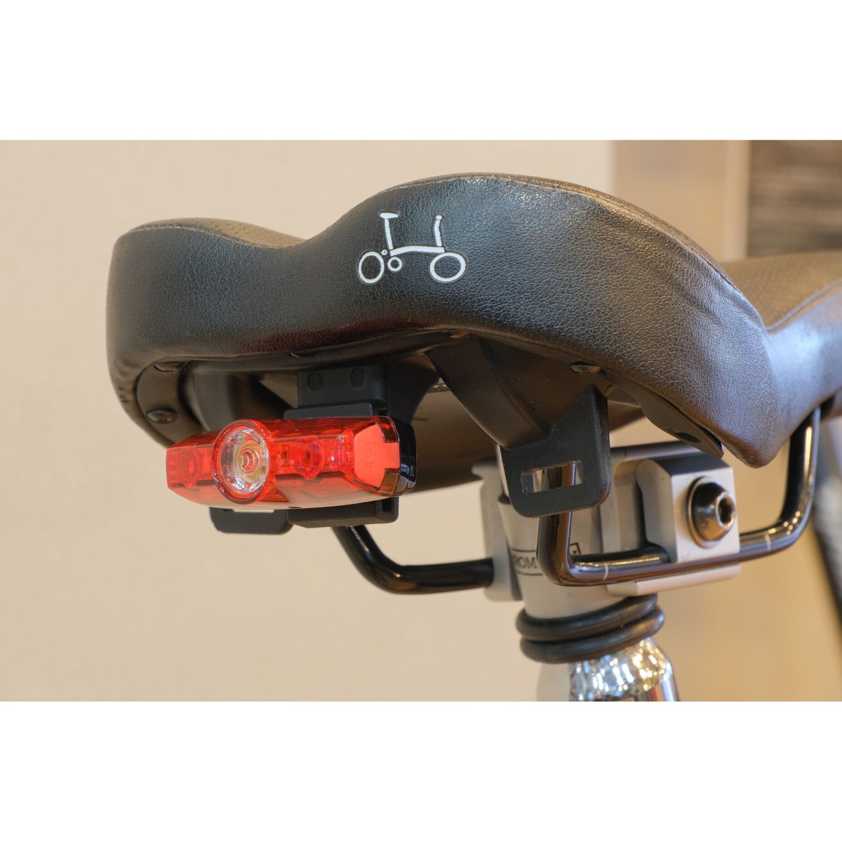 Brompton Battery Lamp Rear (Cateye Rapid Mini)