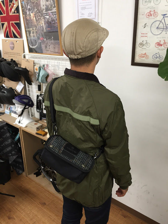 CARRADICE Zip Roll All Canvas (BROMPTON サドルフィット CARRADICE Zip Roll All Canvas (BROMPTON サドルフィット
