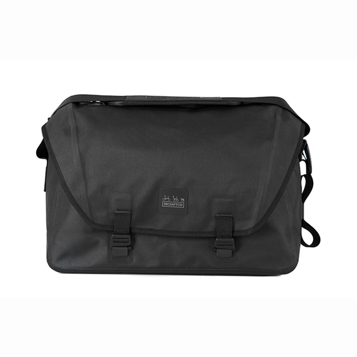 Messenger Waterproof Bag 20L Black | believe on