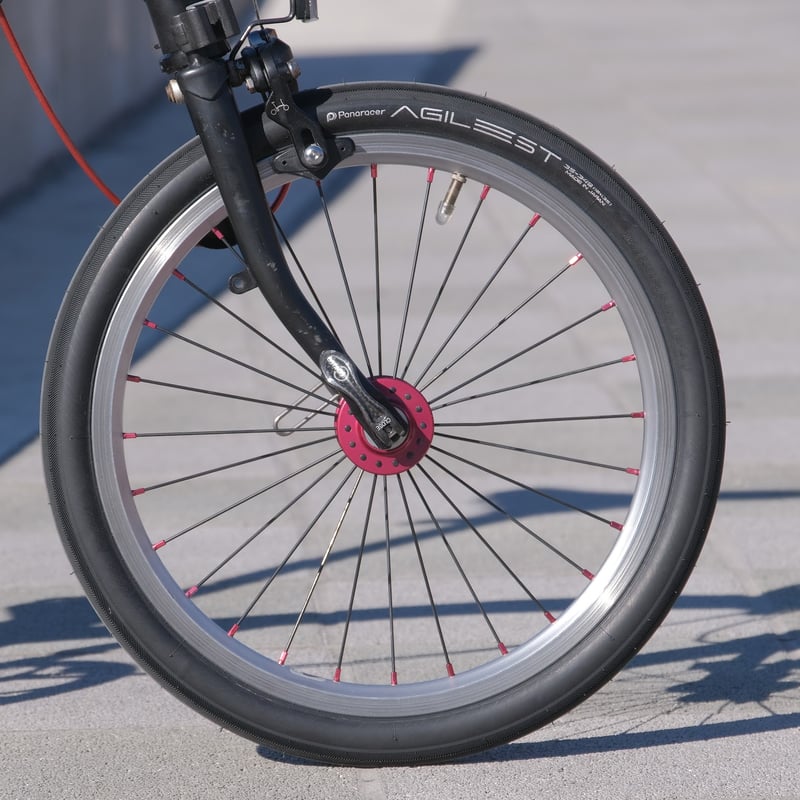 Panaracer AGILEST タイヤ 16インチ 2本セット ブロンプトン レビュー】パナレーサー アジリスト ブロンプトン用 16×1.35(35-349