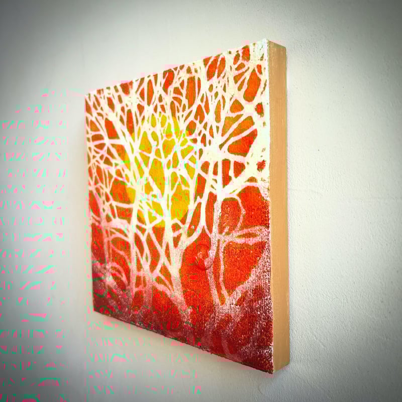 原画1点もの】凍光（とうこう）の森 | Natupla