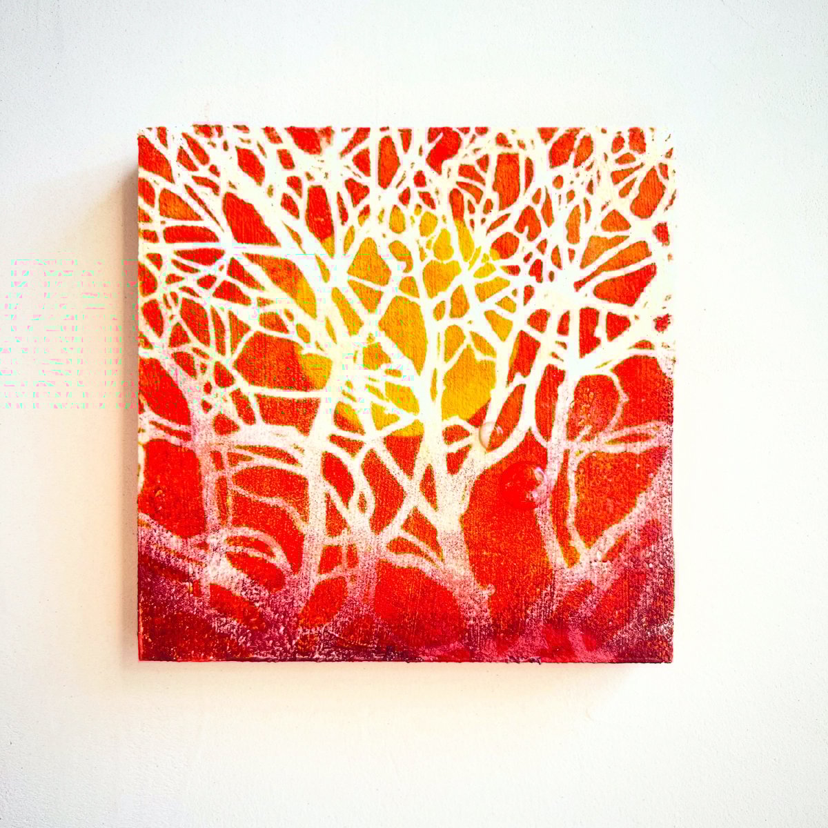 光りの種　　絵画原画 原画1点もの】凍光（とうこう）の森 | Natupla