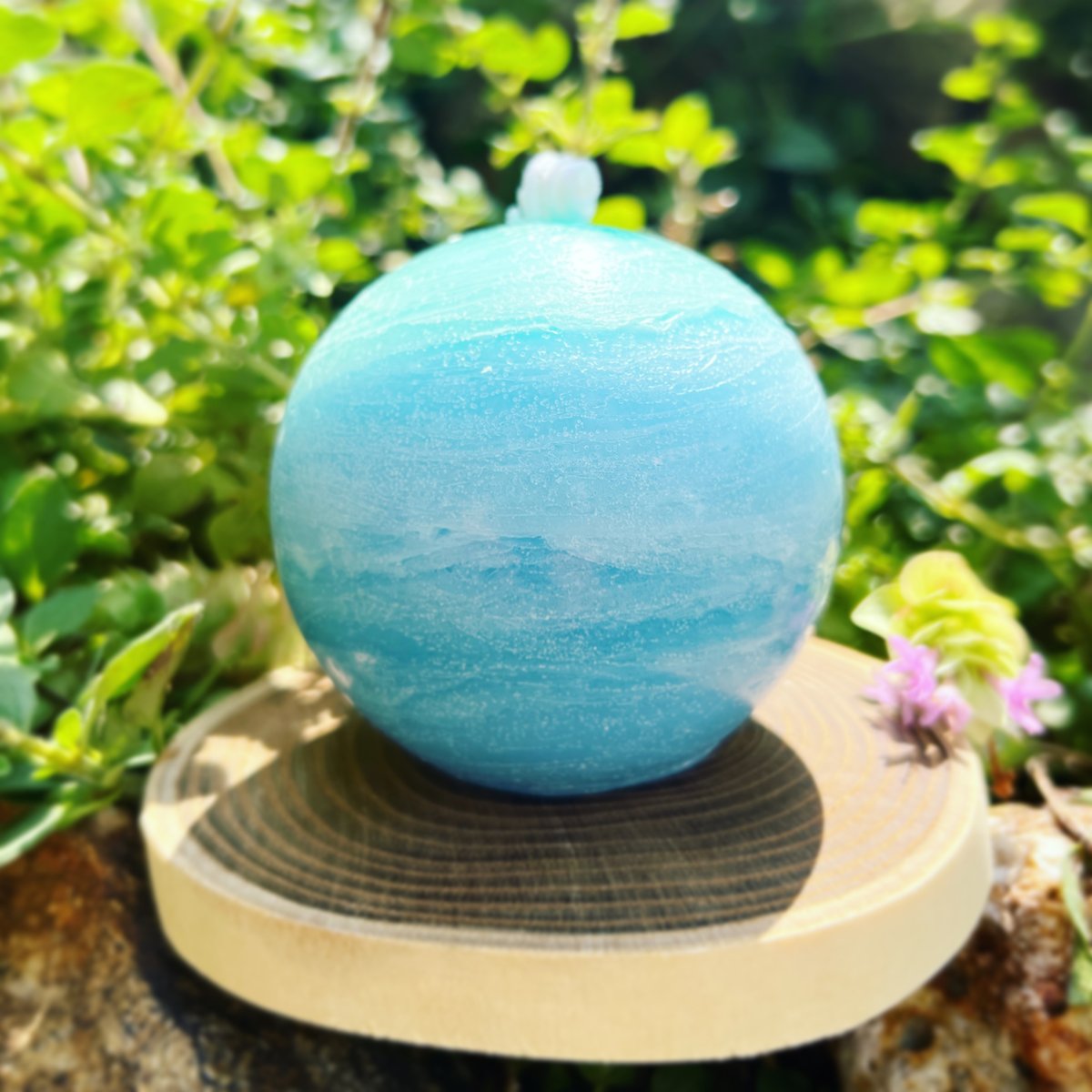 受注制作】にじたまキャンドル〜海〜 | Natupla