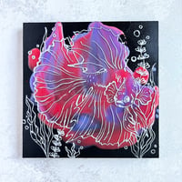 【原画１点もの】麗魚、悠久のドレス