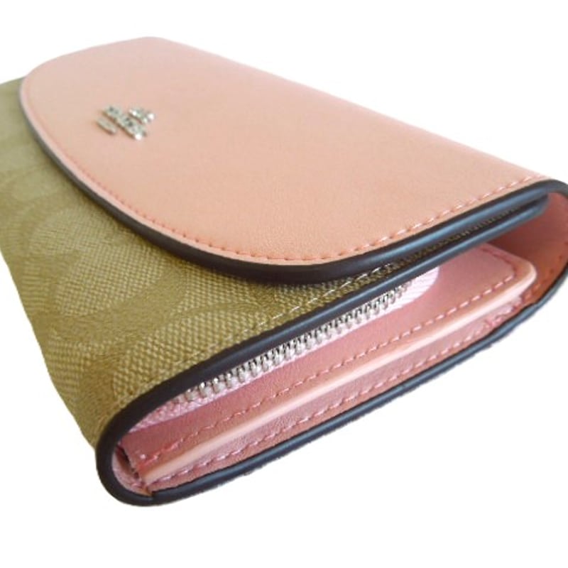 コーチ COACH 財布 長財布 シグネチャーキャンバス F54022 SVOSA