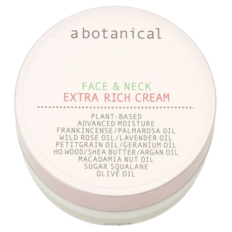 abotanical EXTRA RICH CREAM / FACE&NECK *次回再入荷は7月31日(金) 20時になります