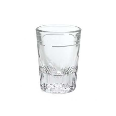 HEAVY DUTY SHOT GLASS 2oz（with 1oz Line）