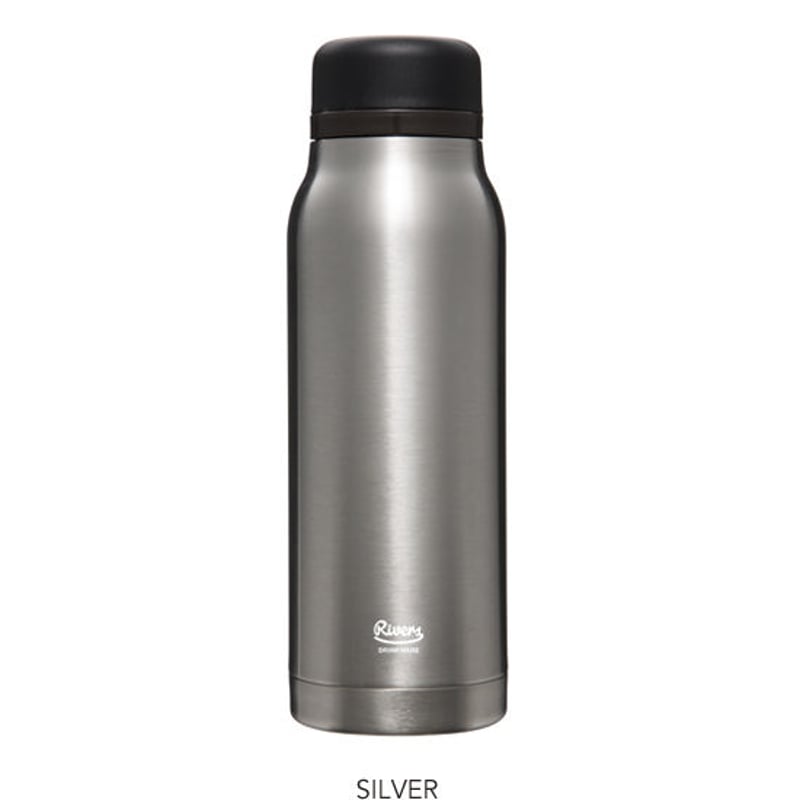 RIVERS Stainless Bottle FLASKER 420ml（シルバー） / リ
