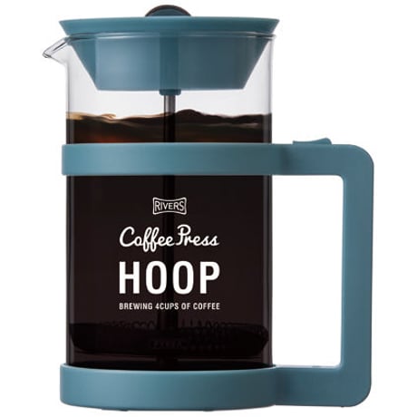 RIVERS COFFEE PRESS HOOP（1-4cups）Light Blue / リバーズ コーヒープレス フープ（1-4杯用）ライトブルー