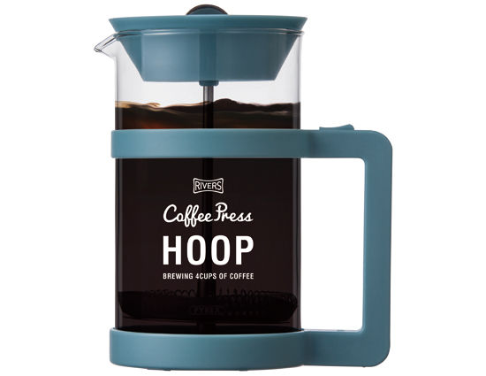 RIVERS COFFEE PRESS HOOP（1-4cups）Light Blue / リ