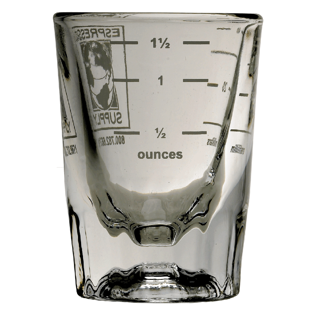 HEAVY DUTY SHOT GLASS 2oz（with ml/oz Lines） | ス