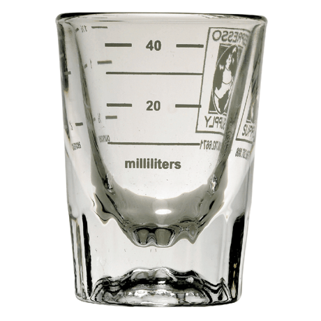 HEAVY DUTY SHOT GLASS 2oz（with ml/oz Lines）