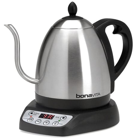 bonaVITA Goose Neck Kettle 1.0L with temperature control / ボナヴィータ グースネックケトル1.0L 温度調整機能付き（日本仕様）
