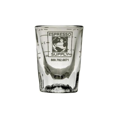 HEAVY DUTY SHOT GLASS 2oz（with ml/oz Lines）