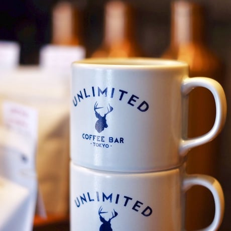 UNLIMITED COFFEE BAR ORIGINAL STUCK MUG / アンリミテッドコーヒーバー　オリジナル スタックマグ